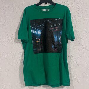 Unique AI-Generated Cyberpunk Graphic Tee – New/Never Worn – Streetwear XL